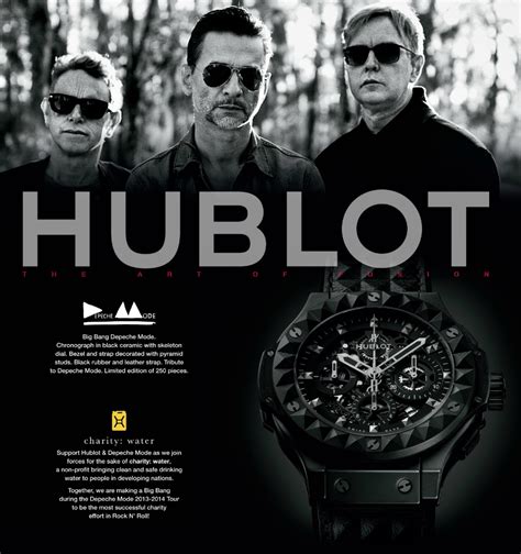 hublot depeche mode replica|depeche mode watch.